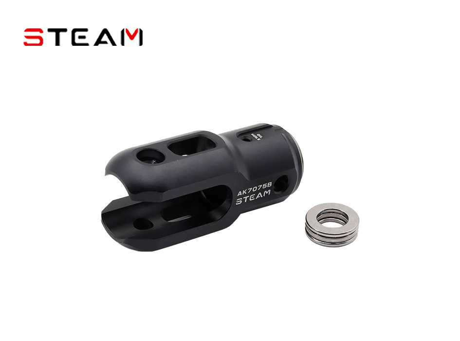 Steam 7075 Main Blade Grip Set/Black AK7075B