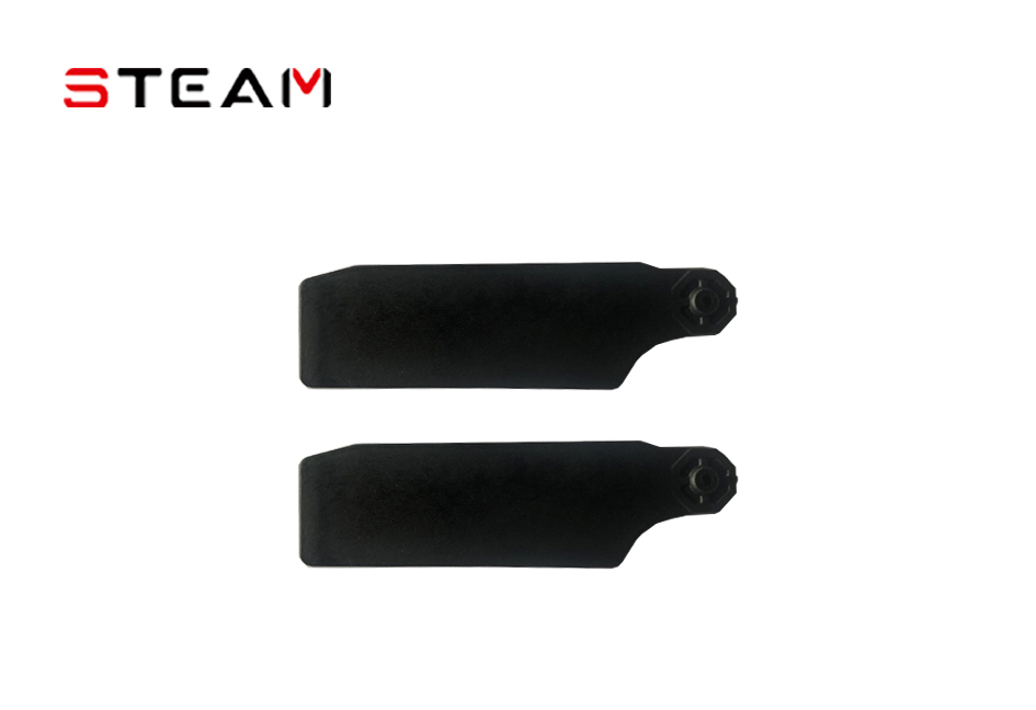 Black Plastic Tail Blade/80mm/M3/3MM ZC80-M3-3