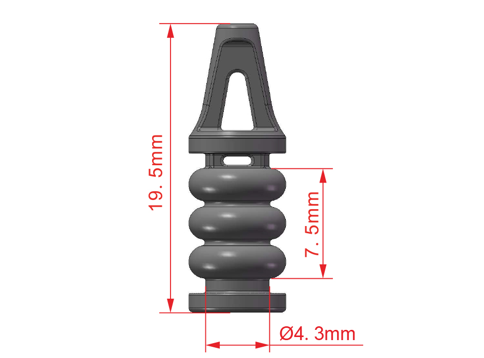 Gimbal Suspension Dampers/Large BZ001