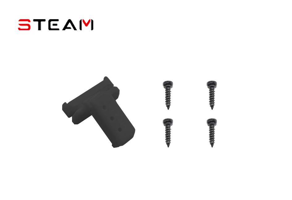 AK400/420 Plastic Servo Mount/Black AK4055H