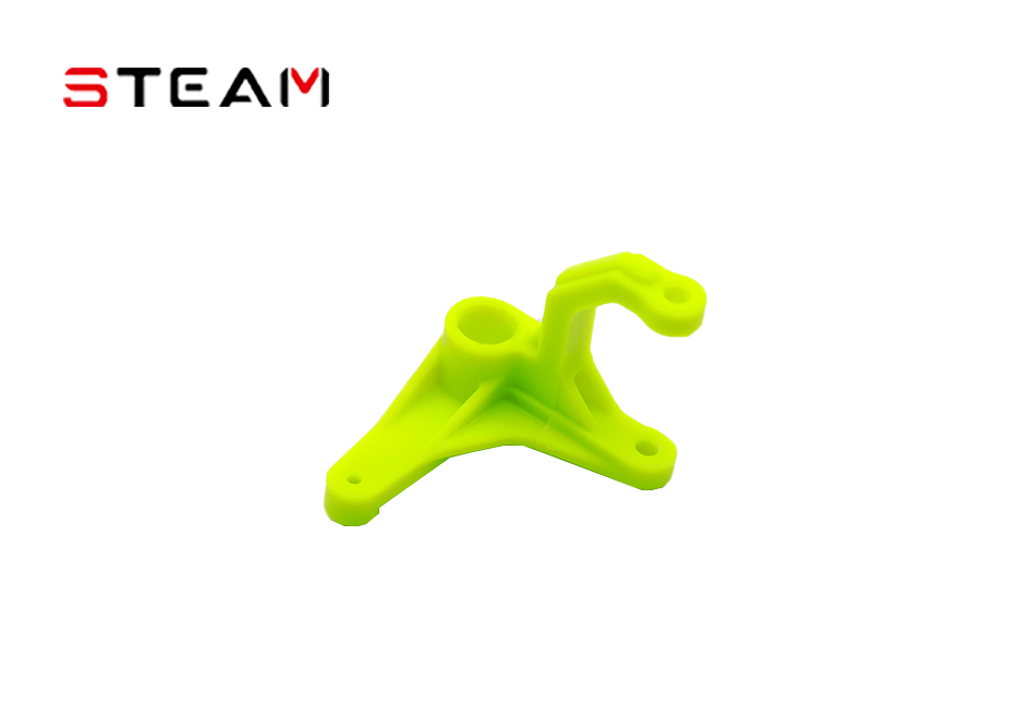 AK400/420 Plastic Tail Control L Arm/Yellow Green AK4054HL