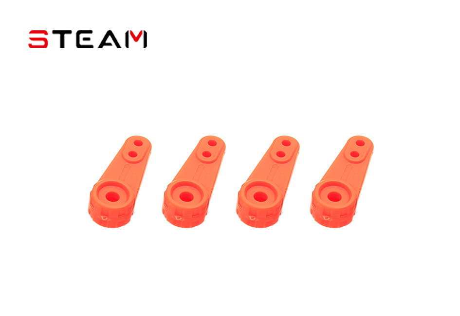 AK400/420 Plastic Servo Arm/25T/Orange AK4064C