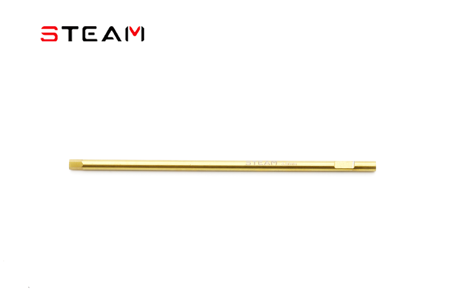 Steam 3.0mm Titanium Plated High Speed Steel Screwdriver Head HZ005
