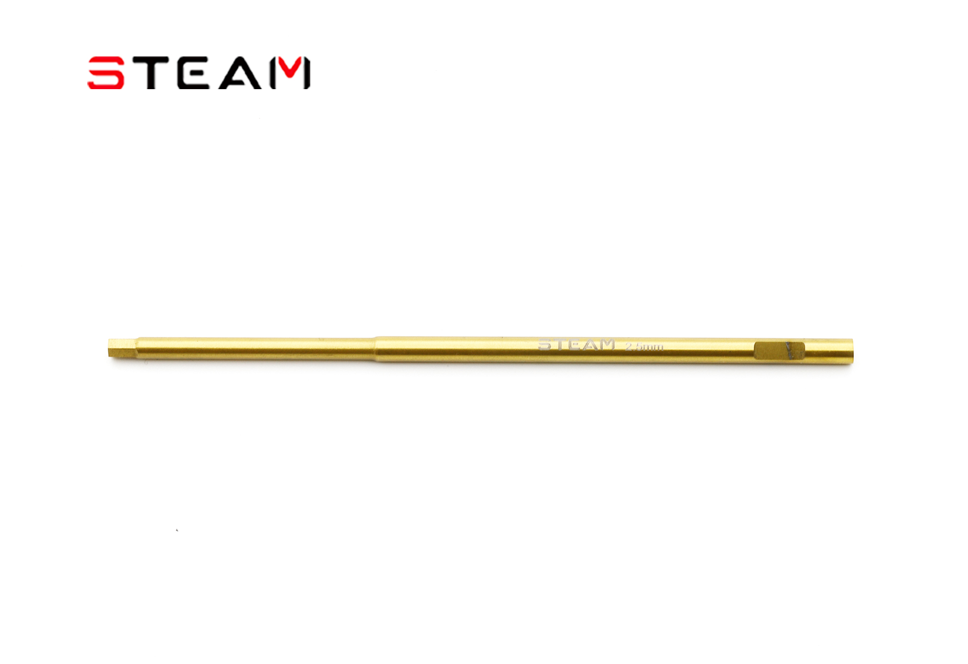 Steam 2.0mm Titanium Plated High Speed Steel Screwdriver Head HZ003