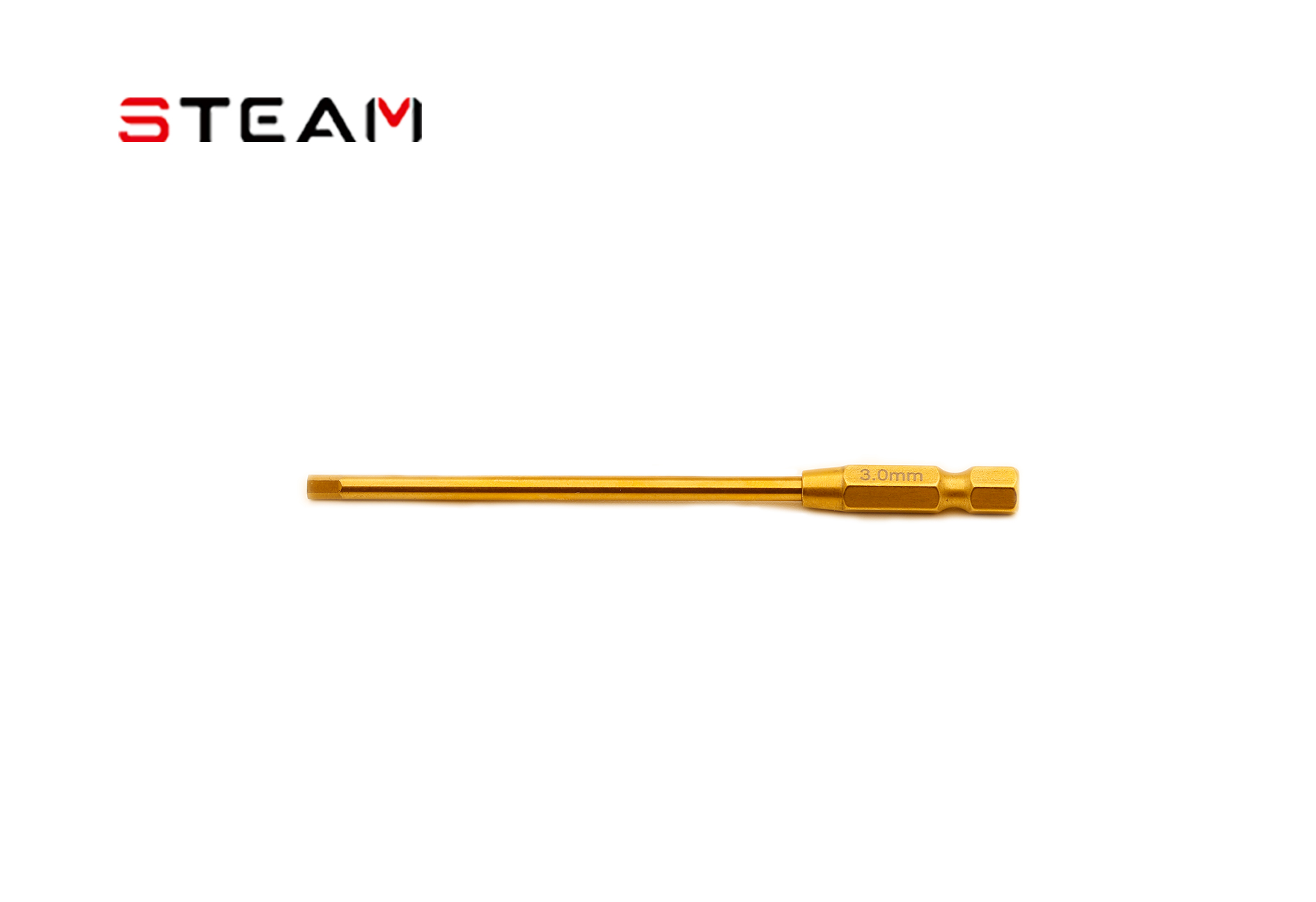 Steam 3.0mm Titanium Plated Hexagon Screw Driver Head HZ021