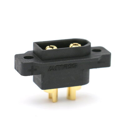 Amass XT60EW-M Waterproof Black Gold Plated Plug/Male