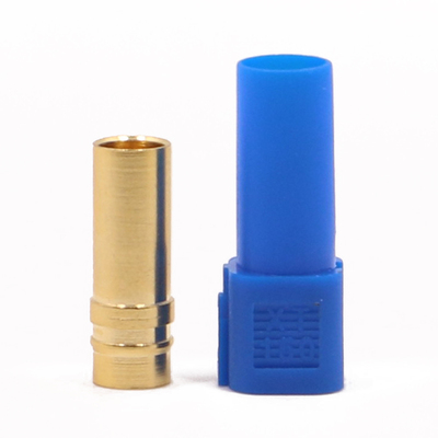 Amass XT150 Extended 6mm Gold Plated Plug/Female/Blue