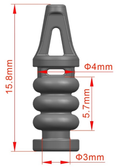 Gimbal Suspension Dampers/Medium BZ002