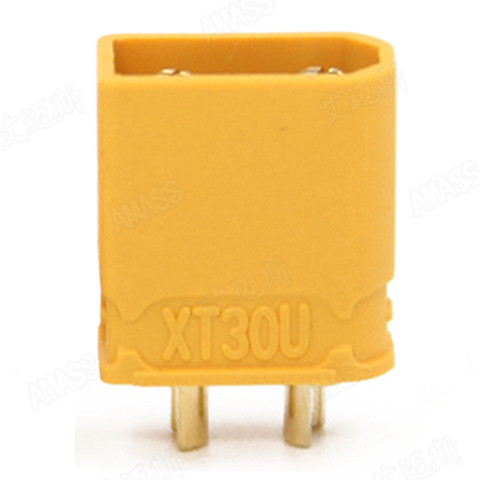 Amass XT30U 2mm Gold Plated Low Resistance Plug/Male