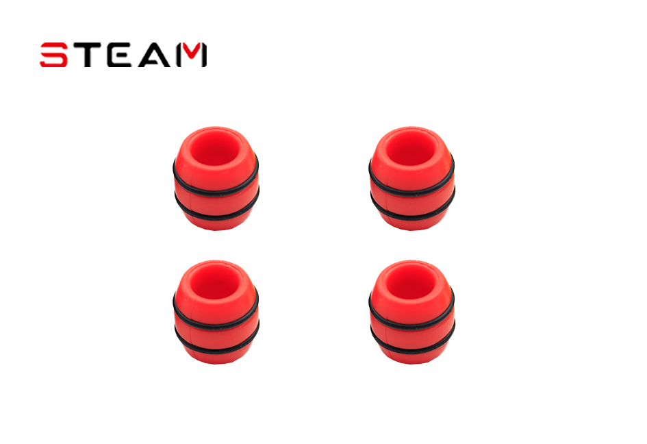 6MM Landing Gear Silicone Damper/Red BZ6-1