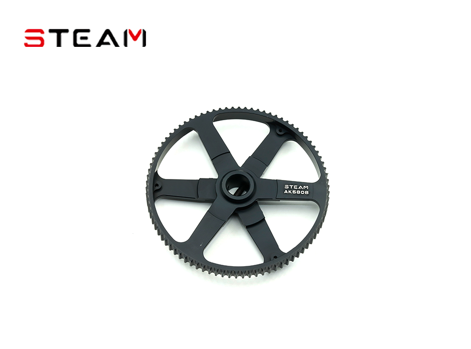 AK550 Tail Drive Gear/86T/Black Matte AK5508