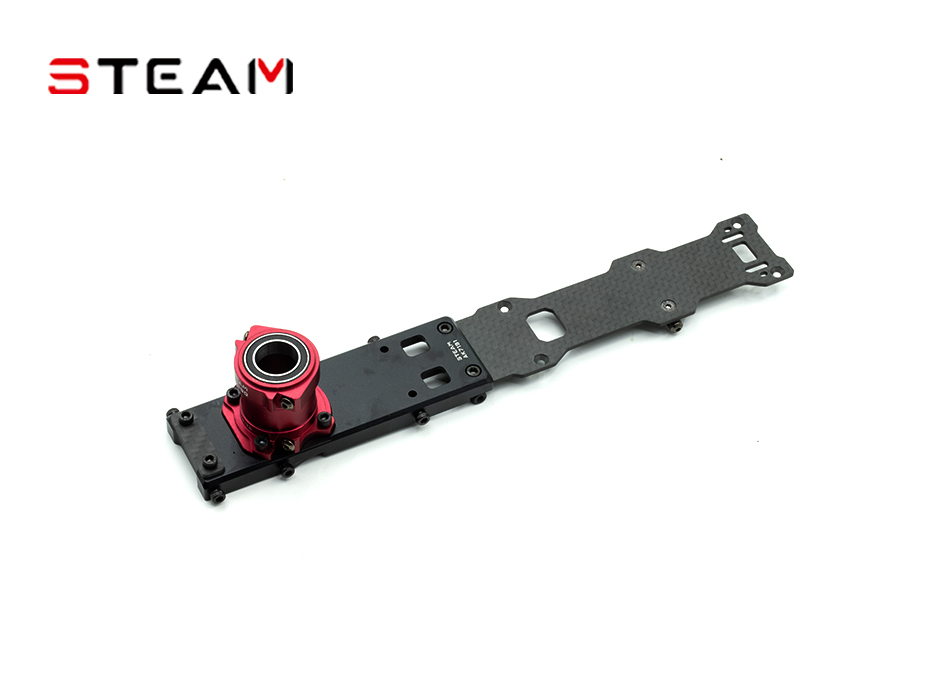 AK700 Main Shaft Central Housing Suit/Red-7075 AK7192-2